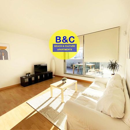 Beach & Culture Barcelona Port Forum Penthouse Apartment Sant Adria de Besos Exterior foto