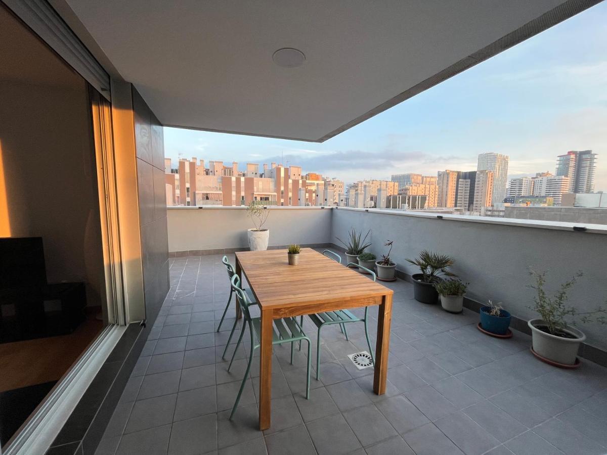 Beach & Culture Barcelona Port Forum Penthouse Apartment Sant Adria de Besos Exterior foto